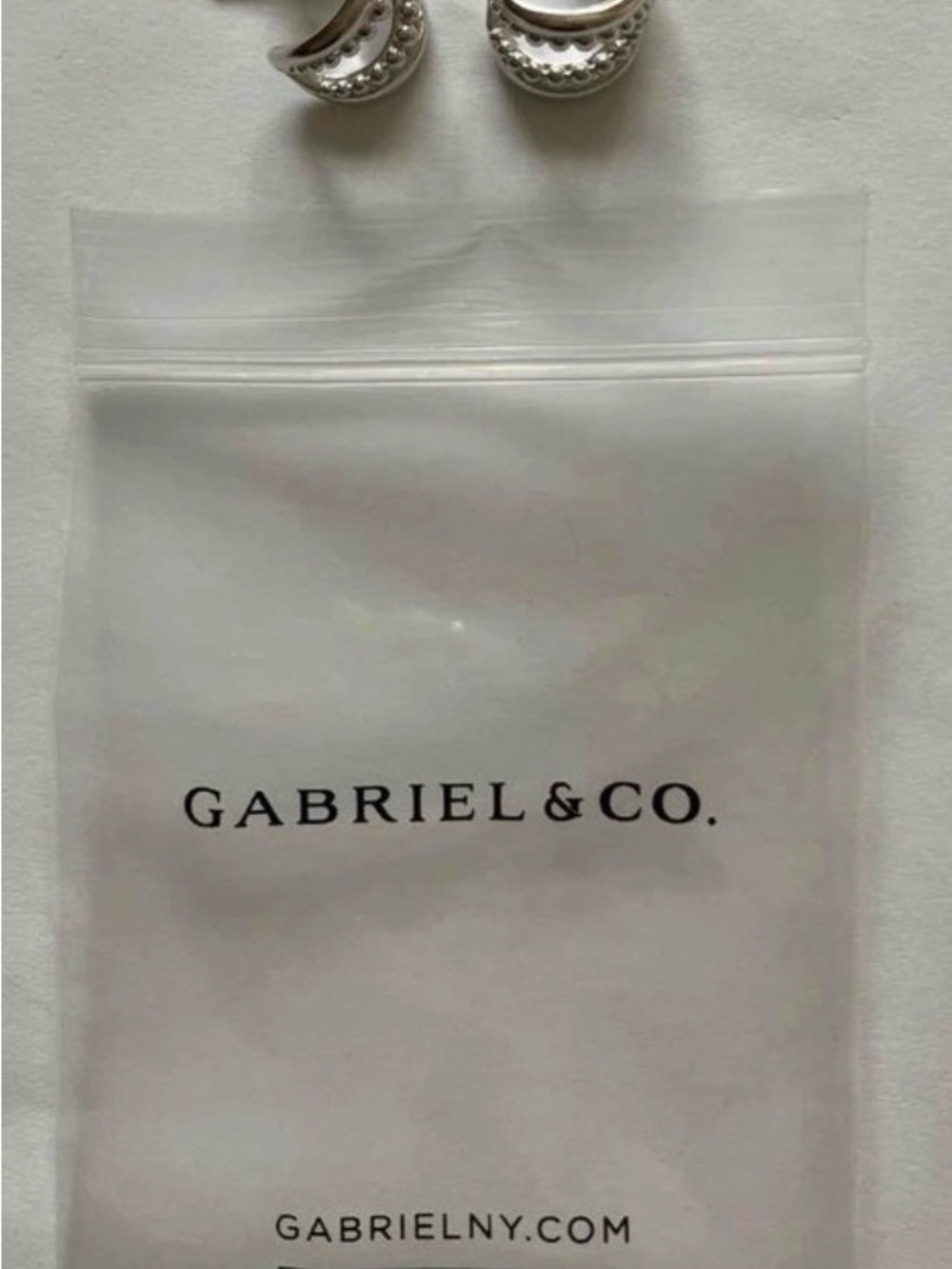 Silver Phone Accessory Pouch